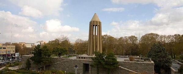 عکس قدیمی میدان امام همدان