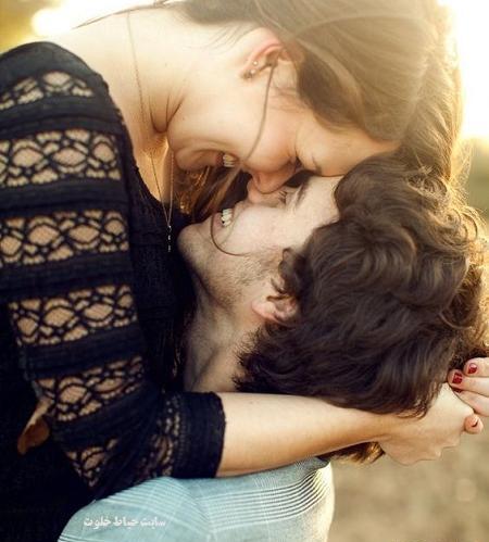 عکس عاشقانه زن و مرد در بغل هم