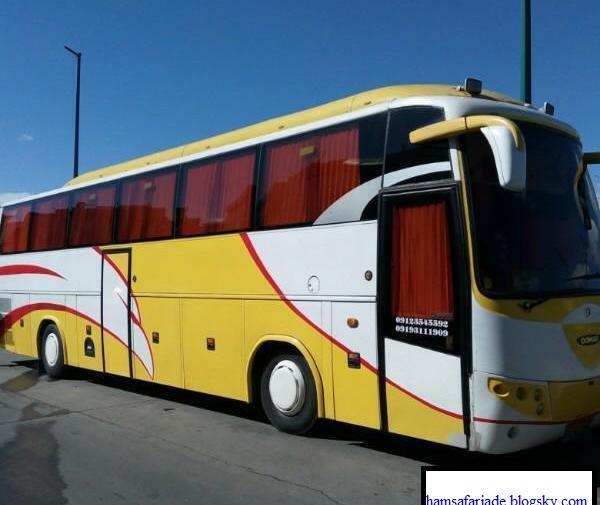 عکس اتوبوس اسکانیا عقاب