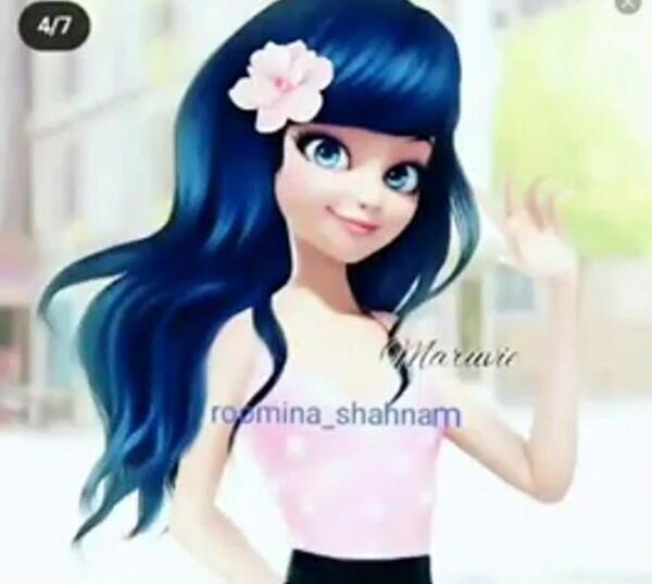 عکس عاشق شدن دختر کفشدوزکی و گربه ی سیاه