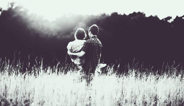 عکس عاشقانه سیاه و سفید خاص