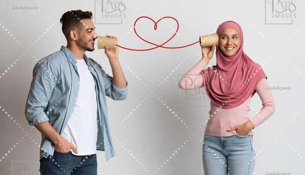 عکس عاشقانه مرد زن