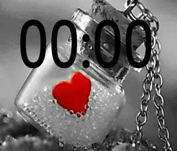 عکس نوشته ساعت عاشقی