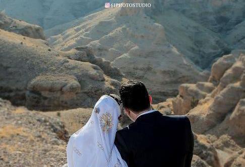 عکس عروس با لباس محلی لری