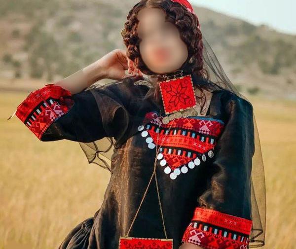عکس عروس با لباس محلی قشقایی