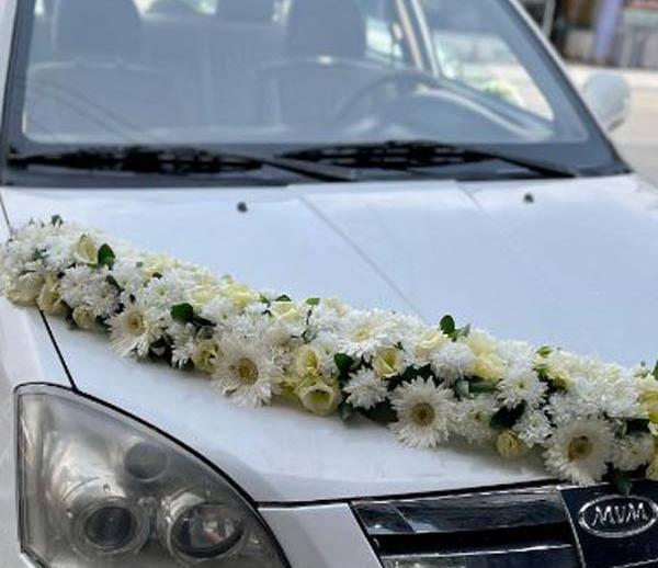 عکس ماشین عروس سفید