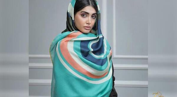 عکس شال سبز عروس