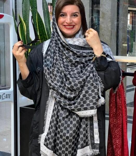 عکس شال سبز عروس