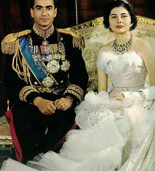 عکس عروس و شاه