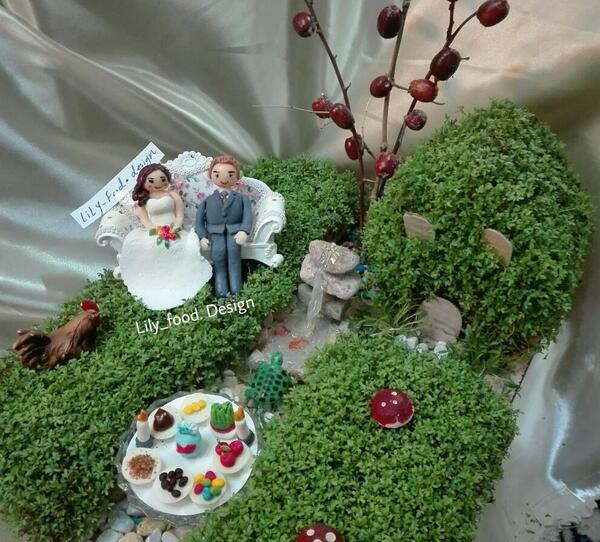 عکس سبزه عروس داماد