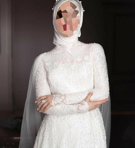 عکس لباس عروس بدون حجاب