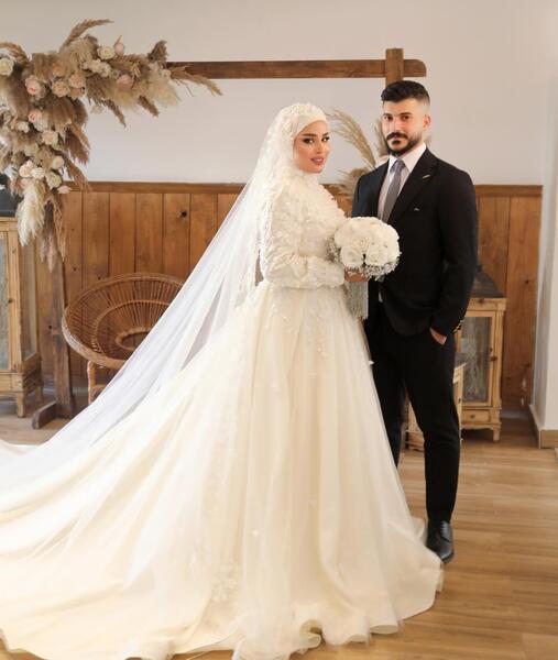 عکس لباس عروس بدون حجاب