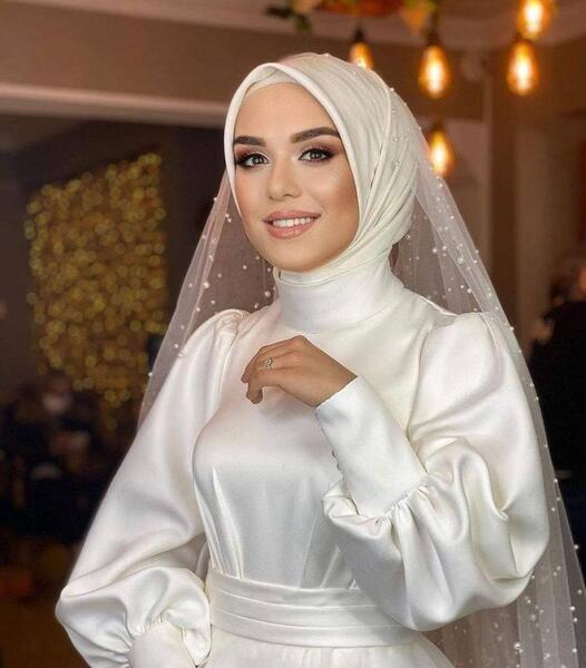 عکس لباس عروس بدون حجاب