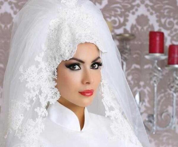 عکس تور عروس پوشیده