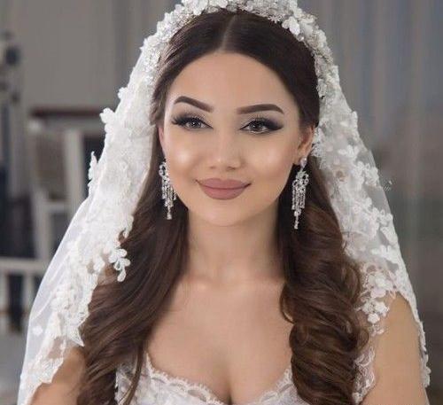 عکس عروس چشم و ابرو مشکی