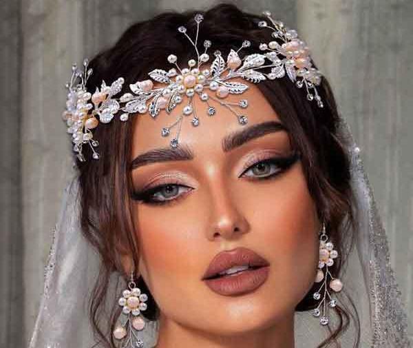 عکس مدل مو عروس جدید و زیبا