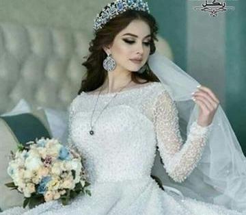 عکس تنهای عروس