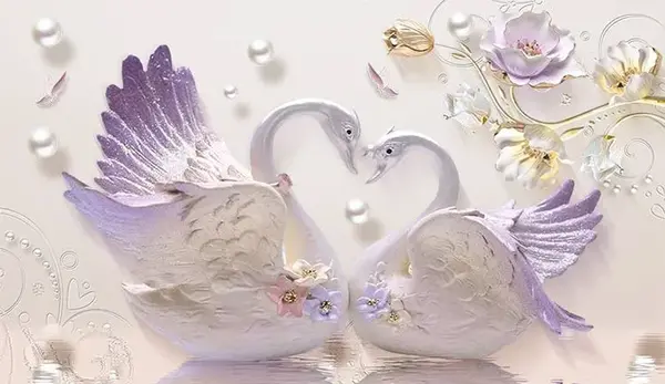 دانلود عکس قو عاشق