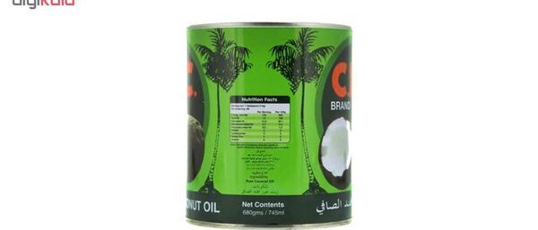 عکس قوطی روغن نارگیل