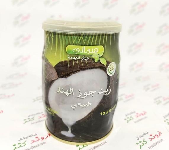 عکس قوطی روغن نارگیل