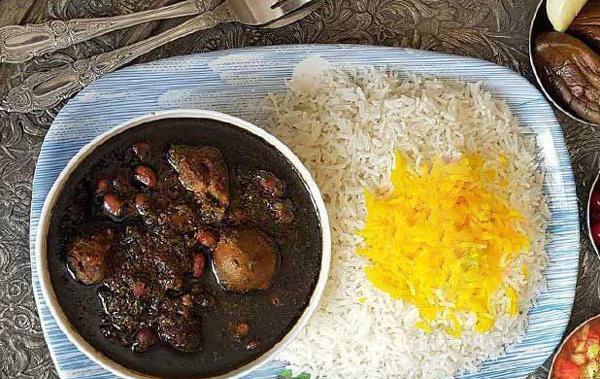 عکس زیبای قورمه سبزی