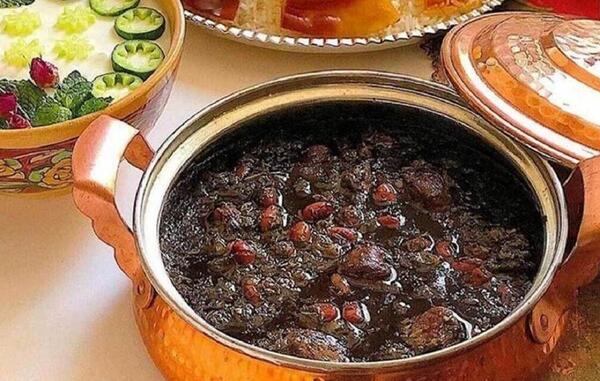 عکس زیبای قورمه سبزی