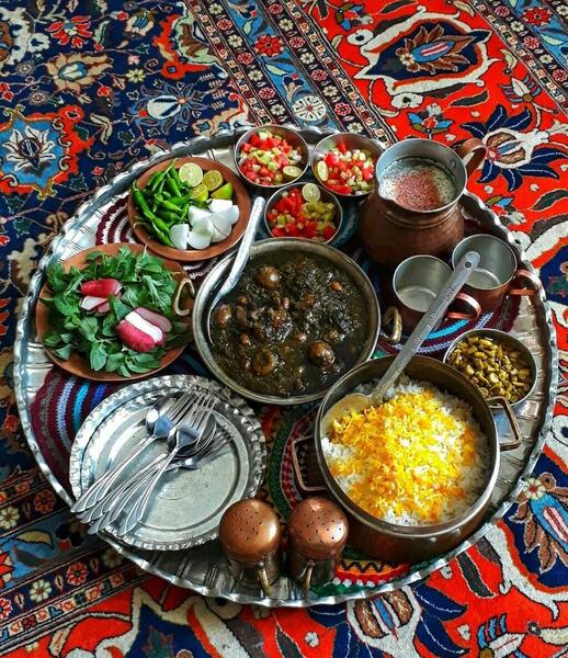 عکس زیبای قورمه سبزی