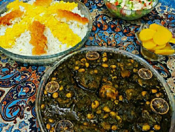 عکس زیبای قورمه سبزی