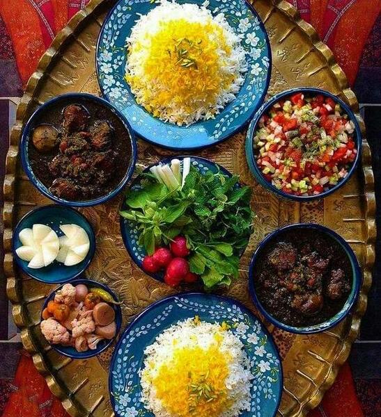 عکس زیبای قورمه سبزی