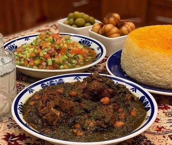 عکس زیبای قورمه سبزی