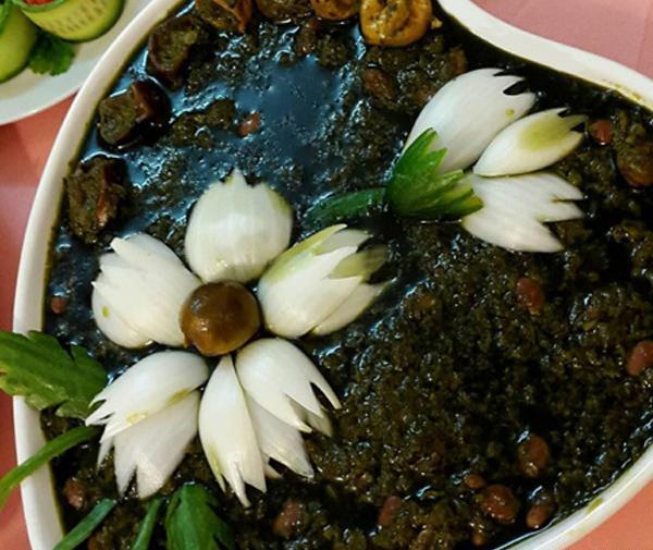 عکس زیبای قورمه سبزی