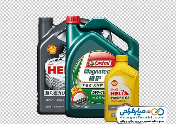 عکس قوطی روغن ماشین
