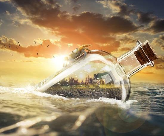 غروب عکس قو برای پروفایل