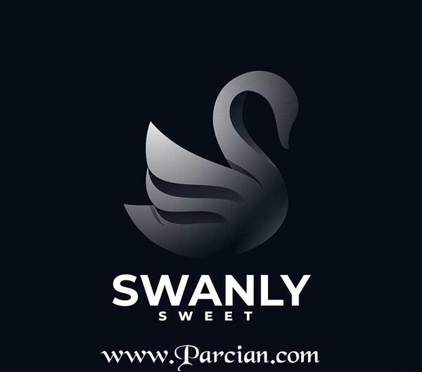 عکس پرنده قو سفید