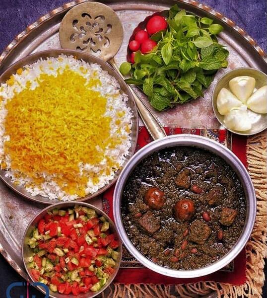 عکس انواع قورمه سبزی