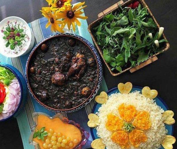عکس انواع قورمه سبزی
