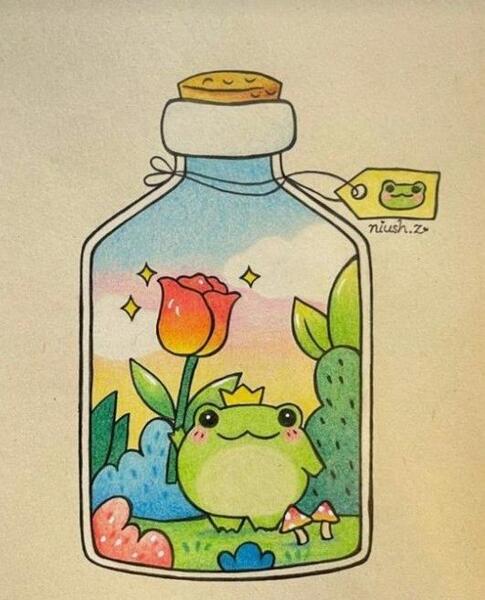 عکس قورباغه ی کارتونی