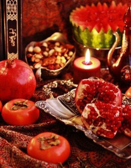 عکس قدیمی شب یلدا