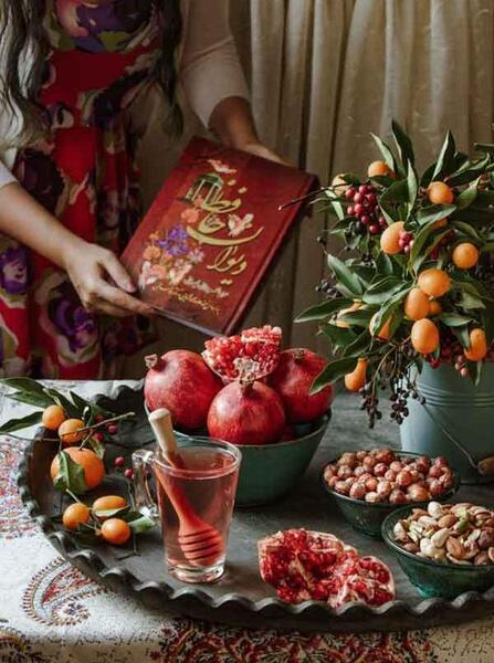 عکس قدیمی شب یلدا