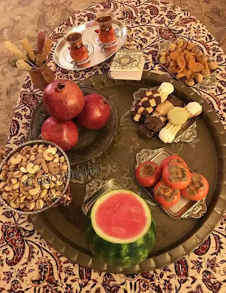 عکس قدیمی شب یلدا
