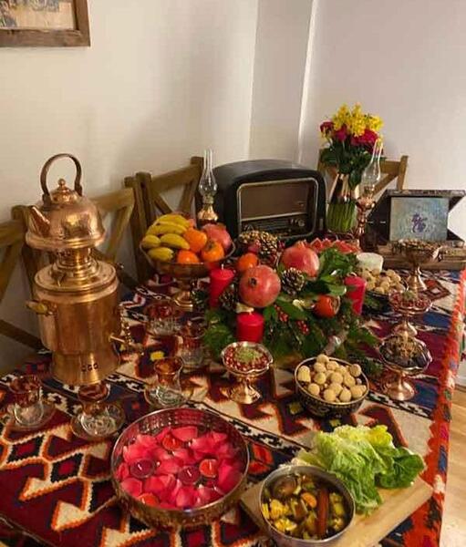 عکس قدیمی شب یلدا