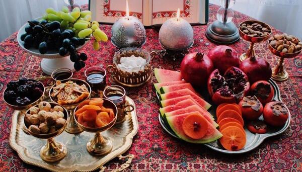 عکس قدیمی شب یلدا