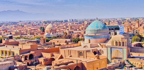 عکس بافت قدیمی یزد