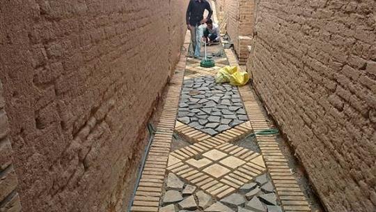 عکس کوچه های قدیمی یزد