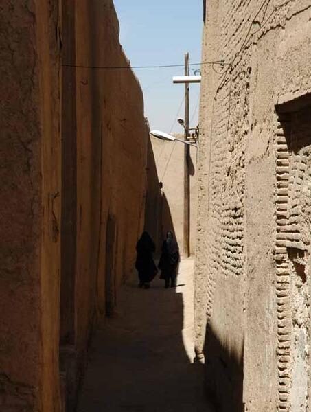 عکس کوچه های قدیمی یزد