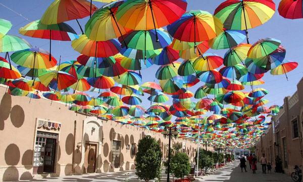 عکس کوچه های قدیمی یزد