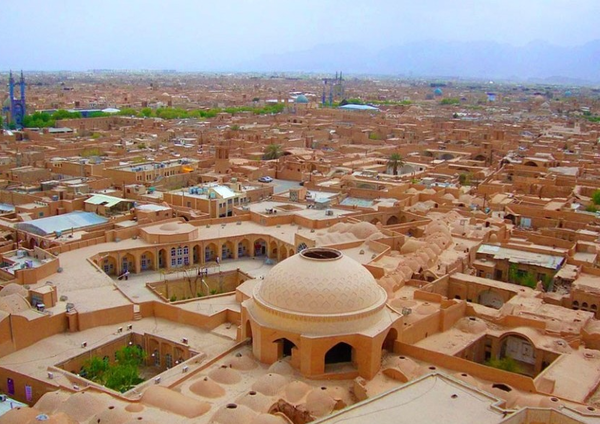 عکس کوچه های قدیمی یزد