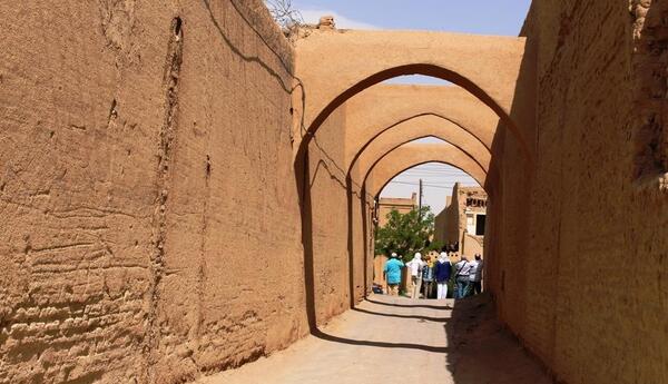 عکس کوچه های قدیمی یزد
