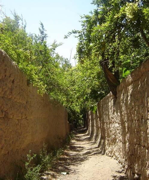 عکس کوچه های قدیمی یزد