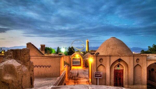 عکس کوچه های قدیمی یزد
